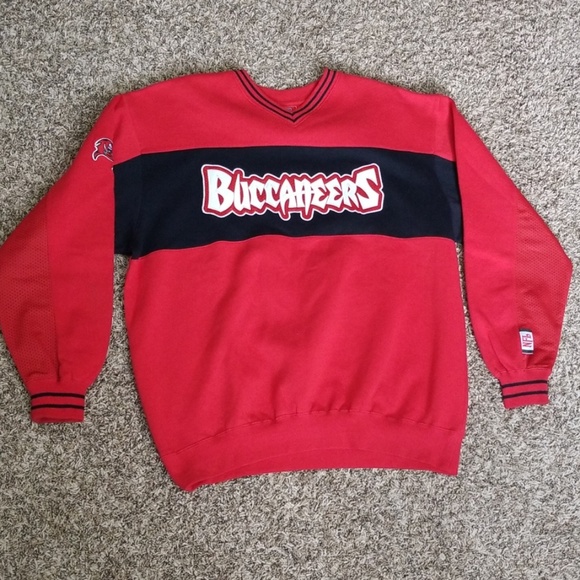 NFL Other - VTG 2003 Buccaneers Tampa Bay Athletic Sweater LG